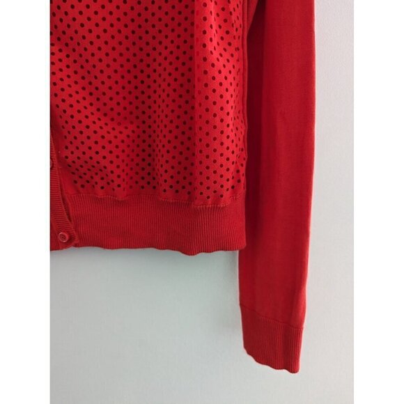 Sandro Paris Patterned Scoop Neck Cutout Cardigan Sweater - Picture 4 of 8